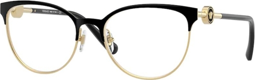 Czarne okulary damskie Versace