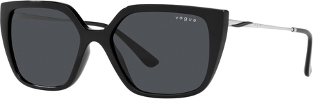 Czarne okulary damskie Vogue