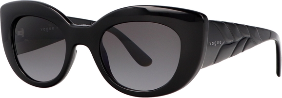 Czarne okulary damskie Vogue