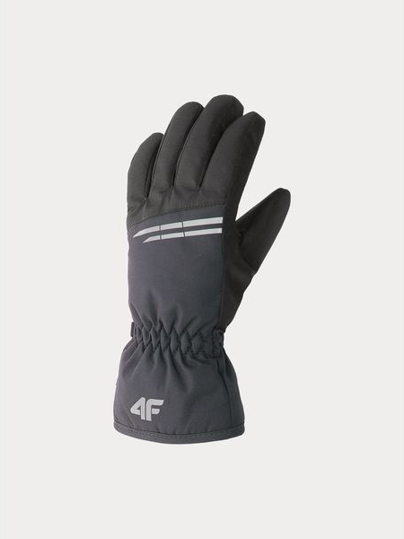 Czarne rękawiczki 4F