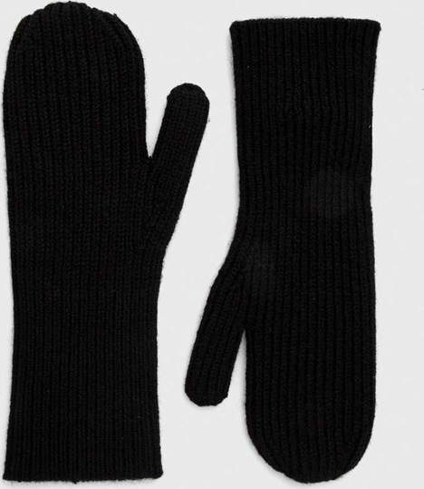 Czarne rękawiczki By Malene Birger