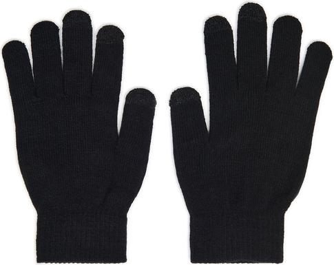 Czarne rękawiczki Cropp