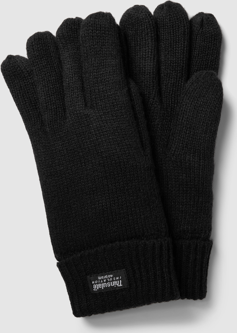 Czarne rękawiczki Eem