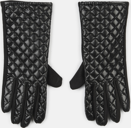 Czarne rękawiczki Gate