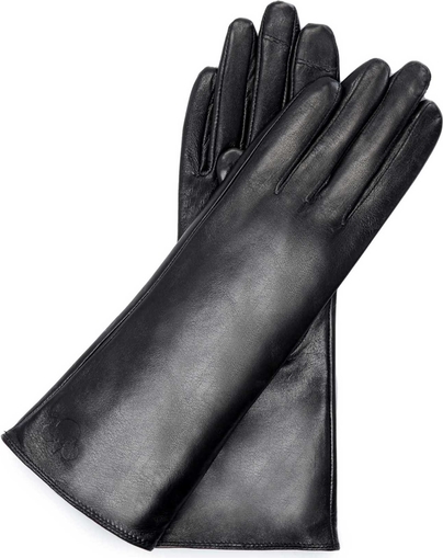 Czarne rękawiczki Kazar