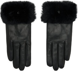 Czarne rękawiczki Liu-Jo