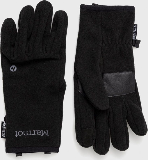 Czarne rękawiczki Marmot