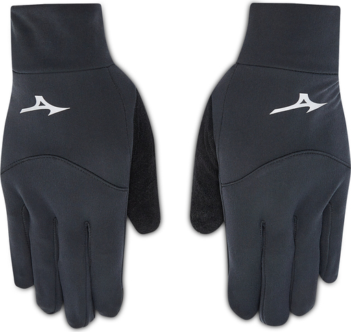 Czarne rękawiczki Mizuno