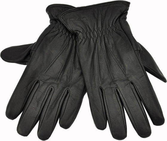 Czarne rękawiczki Pierre Cardin