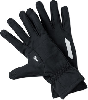 Czarne rękawiczki Tchibo