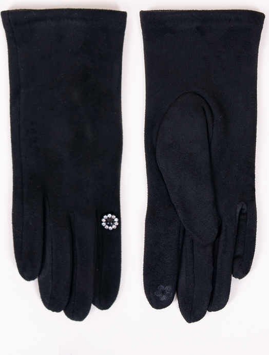 Czarne rękawiczki Yoclub