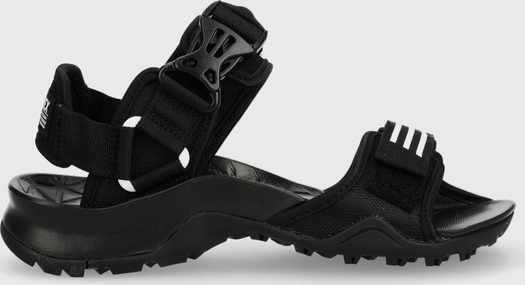Czarne sandały Adidas