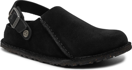 Czarne sandały Birkenstock z klamrami