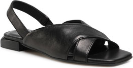 Czarne sandały Gino Rossi w stylu casual