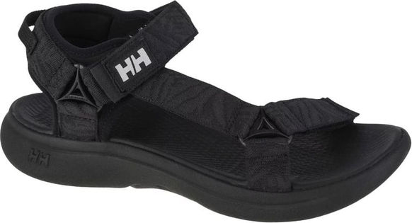Czarne sandały Helly Hansen z klamrami w stylu casual