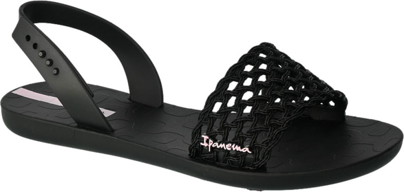 Czarne sandały Ipanema w stylu casual