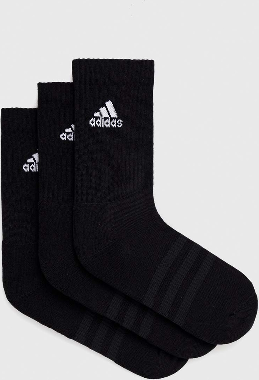 Czarne skarpetki Adidas