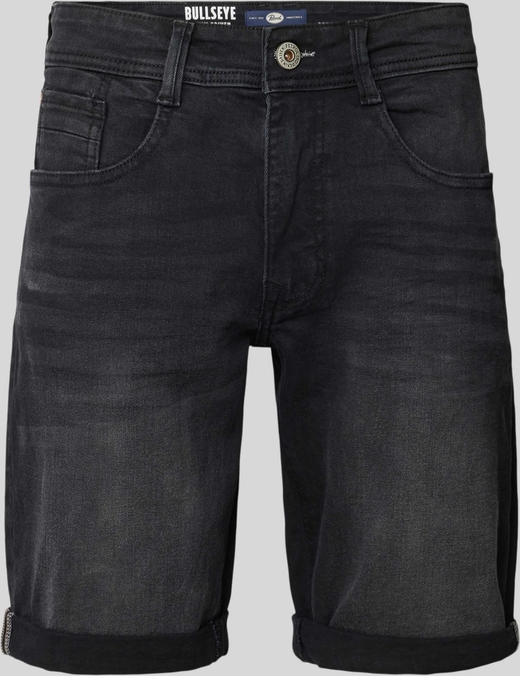 Czarne spodenki Petrol z jeansu w stylu casual