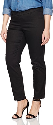Czarne spodnie amazon.de w stylu klasycznym