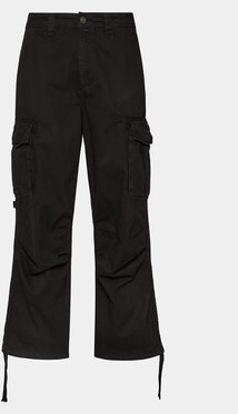Czarne spodnie Bdg Urban Outfitters w stylu casual