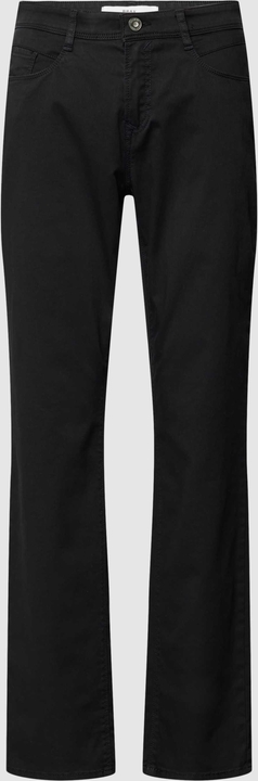 Czarne spodnie Brax z bawełny