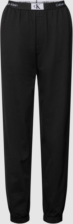Czarne spodnie Calvin Klein Underwear w sportowym stylu z bawełny