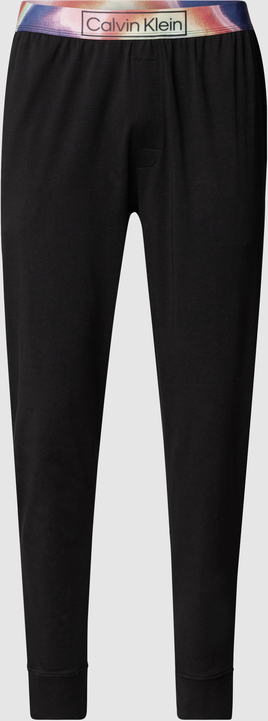 Czarne spodnie Calvin Klein Underwear z dresówki