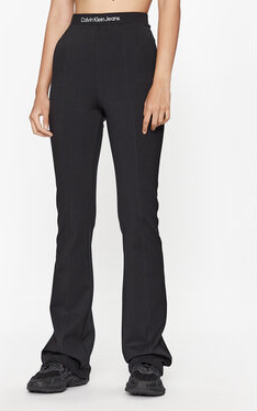 Czarne spodnie Calvin Klein w stylu casual