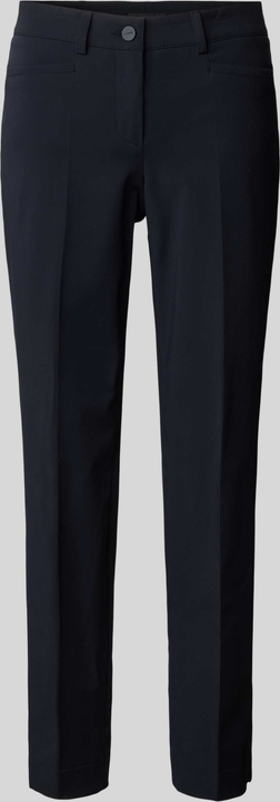 Czarne spodnie Cambio w stylu casual z bawełny