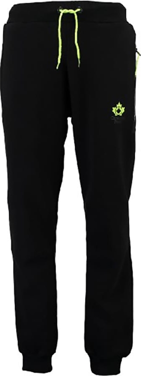 Czarne spodnie Canadian Peak z bawełny w sportowym stylu