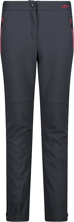 Czarne spodnie CMP w sportowym stylu z tkaniny