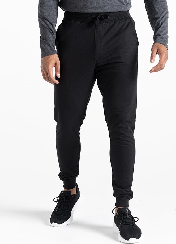 Czarne spodnie Dare 2b z bawełny w sportowym stylu