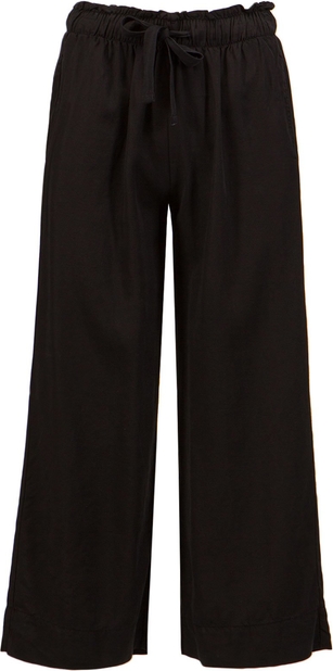 Czarne spodnie Deha z tkaniny w stylu retro