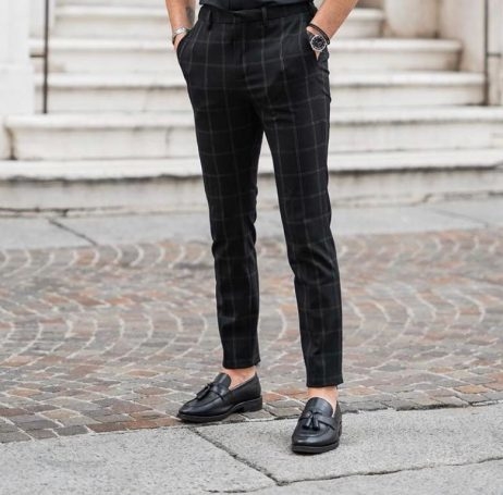Czarne spodnie Duuf w młodzieżowym stylu