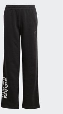 Czarne spodnie dziecięce Adidas dla chłopców