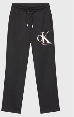 Czarne spodnie dziecięce Calvin Klein
