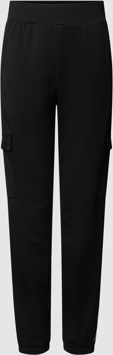 Czarne spodnie Emporio Armani w sportowym stylu