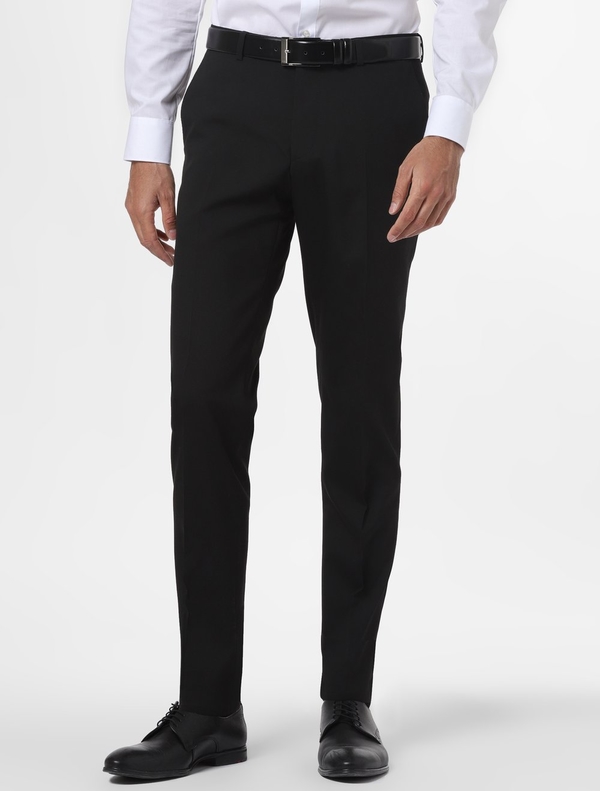 Czarne spodnie Finshley & Harding w stylu klasycznym