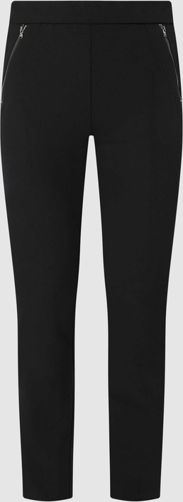 Czarne spodnie Gardeur w stylu casual