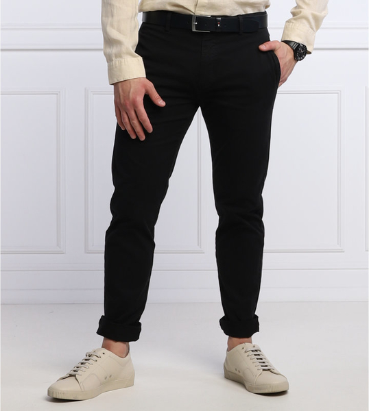 Czarne spodnie Hugo Boss w stylu casual