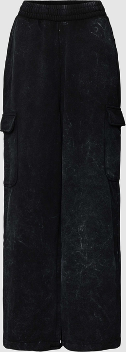 Czarne spodnie Hugo Boss z bawełny