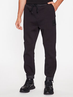 Czarne spodnie Hugo Boss z dresówki