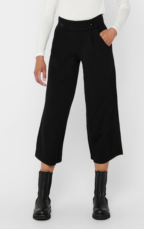 Czarne spodnie JACQUELINE DE YONG w stylu retro