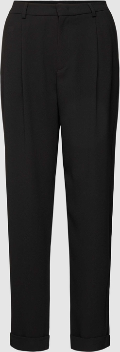 Czarne spodnie MAC w stylu klasycznym