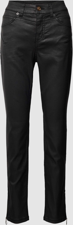 Czarne spodnie MAC z bawełny
