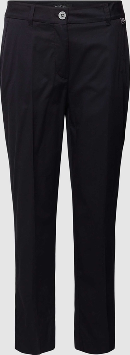 Czarne spodnie Marc Cain z bawełny w stylu casual