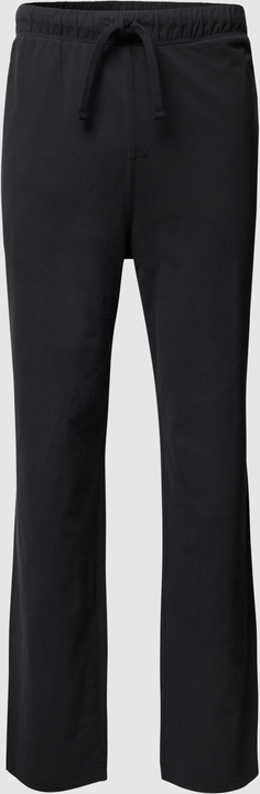 Czarne spodnie Michael Kors w sportowym stylu z nadrukiem