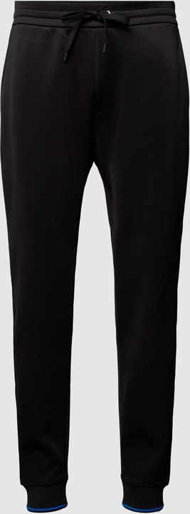Czarne spodnie Michael Kors z bawełny