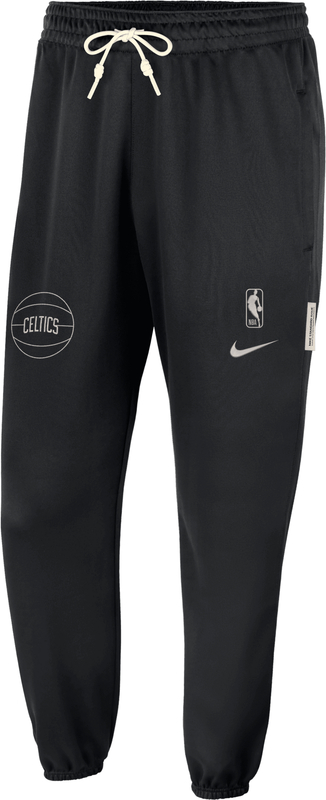 Czarne spodnie Nike z dresówki w sportowym stylu
