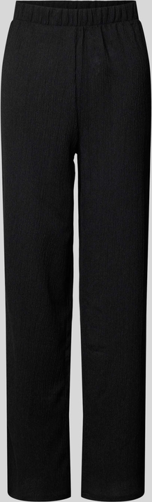 Czarne spodnie Pieces w stylu retro